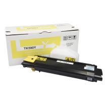 Kompatible Tonerkartusche 1T02KVANL0, TK590Y, 5000 Seiten für den Drucker Kyocera (Orink white box)